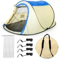 Defactoshop Wurfzelt Wurf Zelt Sekundenzelt 2-3 Person Outdoor Campingzelt Tent Pop Up, Personen: 20