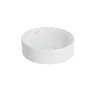 VitrA New Metropole Aufsatzschale freistehend rund 38 cm ohne Überlaufschlitz Weiß,7542B403-1398 7542B403-1398