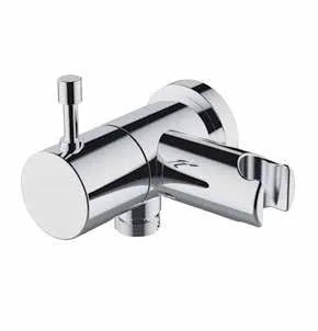 Kaja Ipuri Schlauch-Wandanschlusswinkel DN15 m. integr. Absperrve ntil u. Brausehalter 13555-C