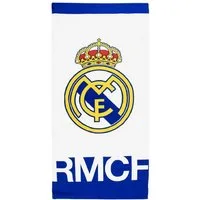 Real Madrid Strandtuch Badetuch 140x70 cm Polyester Handtuch für Fitness, Sport & Strand