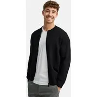 Indicode Strickjacke Herren INLaos Herrenstrickjacke Moderne Strickjacke mit Reißverschluss