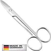 EloModa Nagelschere Profi Fußnagelschere für dicke und feste Nägel Scharfe Präzisionskling, (1-tlg), gebogener Schnittfläche