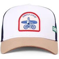 Coastal Trucker Cap Coastal HFT Trucker Cap Simply Livin White (Basecap, Meshcap, Trucker Kappe)