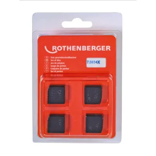 Rothenberger SC Schneidbacken, BSPT R - 4 Stück - 070834X