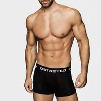 DSTROYED Boxershorts Herren Männer Unterhosen Baumwolle Premium Qualität perfekte Passform (Vorteilspack, 10er Pack) S - 7XL
