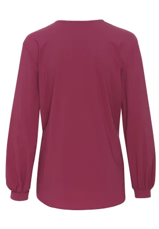 pure - PURE- Functional Bluse Langarm rot - Gr. - S