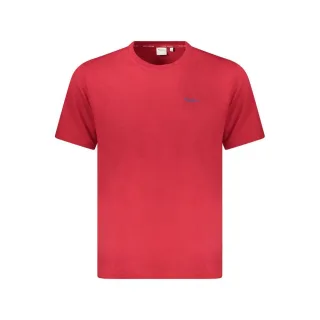 Pepe Jeans Rotes Baumwoll Herren T-Shirt