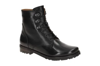 Everybody 34835D2360 GL001 Damen Stiefeletten Schwarz Blockabsatz 1,5cm