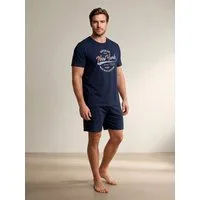 Henry Terre Shorty Pyjama Set Kurz - Paul New York