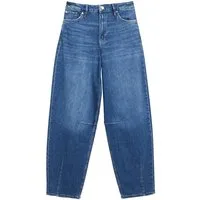 s.Oliver Weite Jeans Jeans-Hose Ankle-Jeans / Regular Fit / High Rise / Barrel Leg