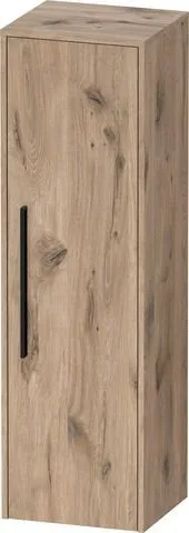 Duravit D-Code Halb-Hochschrank, 1 Tür, Türanschlag rechts, Glasf.2, Hfb 1 DC1338RBD550000