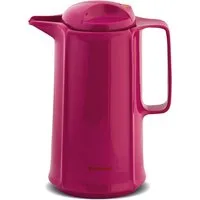 ROTPUNKT Isolierkanne 1,0 Liter 420 Glaseinsatz I hochwertig I langlebig I 24 Std heiß, (Kaffeekanne I Teekanne), robust und auslaufsicher