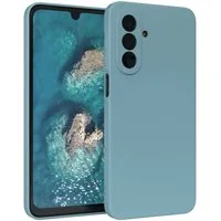 EAZY CASE Handyhülle TPU Hülle für Samsung Galaxy A17 6,7 Zoll, TPU Silikon Bumper Case stoßfest Slimcover Schutzhülle Etui Blaugrün