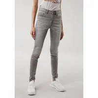 KangaROOS 5-Pocket-Jeans SUPER SKINNY HIGH RISE knöchellang, mit Used-Optik, hohe Leibhöhe