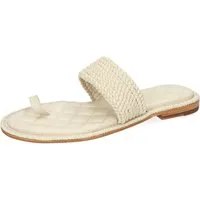 Melvin & Hamilton Sandra 47 Leder-Geflochtene Schuhe für Damen Pantolette Flache Absätze, Echtes Leder