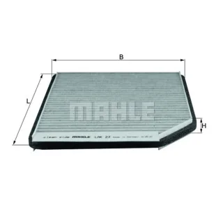Mahle Aktivkohle-Innenraumfilter Renault Laguna 1