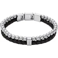 Fossil Armband Schmuck Geschenk Edelstahl Leder Armschmuck JEWELRY