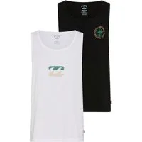 Billabong Tanktop ESTRADA ICON DOUBLEPACK (2-tlg) 2er-Pack, aus Baumwolle