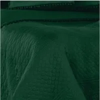 texpot Tagesdecke Wohndecke Pompons und Steppung Wendefunktion