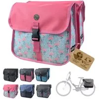 BambiniWelt by Rafael K. Gepäckträgertasche Gepäckträgertasche für Fahrrad 20–26 Zoll robuste Fahrradtasche