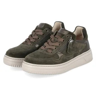 Gabor Low Sneaker - Gr. 37 - Grün - Rauleder