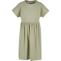 URBAN CLASSICS Shirtkleid Urban Classics Girls Organic Empire Valance Tee Dress (1-tlg)