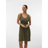 Mamalicious Umstandskleid MLEVI LIA SL JRS ABK DRESS 2F NOOS Baumwolle, regular fit
