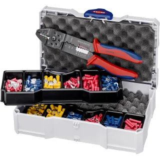 KNIPEX Crimp-Sortiment für Kabelverbinder 265 mm - 979026