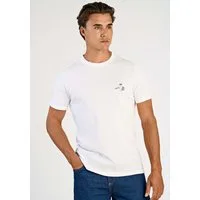 LINDBERGH T-Shirt mit Statement-Stickerei auf der Brust