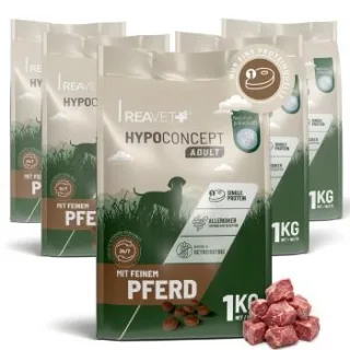 REAVET Hundetrockenfutter Hypoconcept Adult – Pferd | 5kg