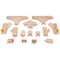 Hape Kinderfahrzeug-Schienen Schienen-Erweiterungs-Set
