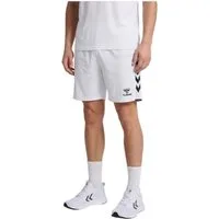 hummel Sporthose hmlCORE 2.0 Shorts (angenehmes Tragegefühl) kurz weiss/schwarz Herren