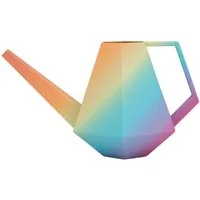 Shapes - Decorations Gießkanne Limitierte Osteredition, Watering Can by Gazzaladra Design (Einzelmodell, 1 Kanne), Einzigartiger Farbverlauf, jede Kanne ist einzigartig
