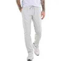 emilio adani Chinohose Herren Chino-Hose mit Tunnelzug, Hellgrau