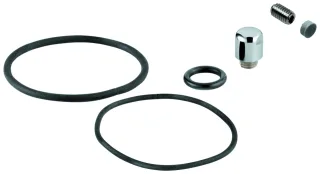 Grohe Auslaufbefestigung 45396 f. 3-Loch Wannenkombinationen chrom, 45396000 45396000