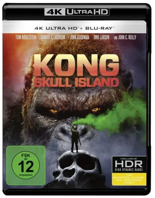 Kong: Skull Island (4K Ultra-HD + 2D-Blu-ray) (2-Disc Version) [Blu-ray]