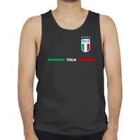 Shirtracer Tanktop Italien Trikot Wappen, Italia mit Stolz, Italienisches Fan-Motiv 2026 Fussball WM Fanartikel