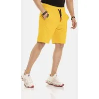 Cipo & Baxx Stoffhose Shorts elastischer Bund mit Kordelzug