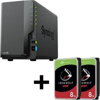 Synology Synology DS224+ + Seagate ST8000VN004 HDD-NAS-Festplatte