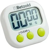 Betzold Kurzzeitmesser Zeitdauer-Uhr „Timello“, mit Standfuß und Magnet