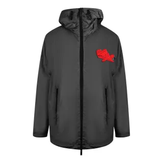 Dsquared2 Große Schwarze Jacke Mit Dsq2-logo
