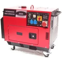 Apex Stromerzeuger Diesel Stromerzeuger 5800 400V Generator mit Schalldämmung 06263