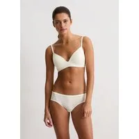 Marc O'Polo Hipster Second Skin Jaquard elastisch, Spitze, feine Streifen, weich, feminin
