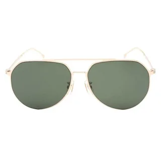 Hugo Boss - Pilotenjacke-Sonnenbrille (Grün/Gold)