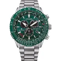 Citizen Funkchronograph Promaster Sky CB5004-59W, Armbanduhr, Herrenuhr, Solar, Stoppfunktion, bis 20 bar wasserdicht
