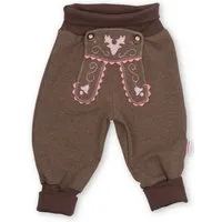 P.Eisenherz Trachtenkleid Babyhose - LEDERHOSE MADL - nougat/rosa