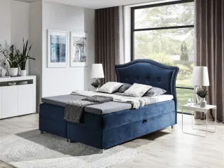 Boxspringbett Schlafzimmerbett BEDRAN 120x200cm in div. Farbvarianten