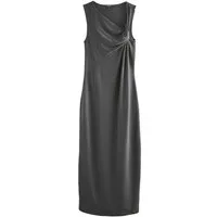 Next Jerseykleid Fließendes Maxikleid mit Zierdrehung (1-tlg)
