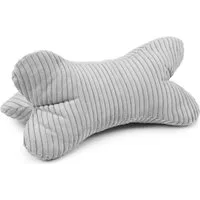 Amilian Nackenkissen - Leseknochen ca. 44x22 cm - Knochenkissen - Lesenknochenkissen, waschbar, Buch- und Tabletstütze - Lesekissen zum Relaxen, Knochenkissen zum Lesen - Knochenform Kissen - Nackenkissen