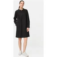 camel active Sommerkleid mit Stehkragen Langarm